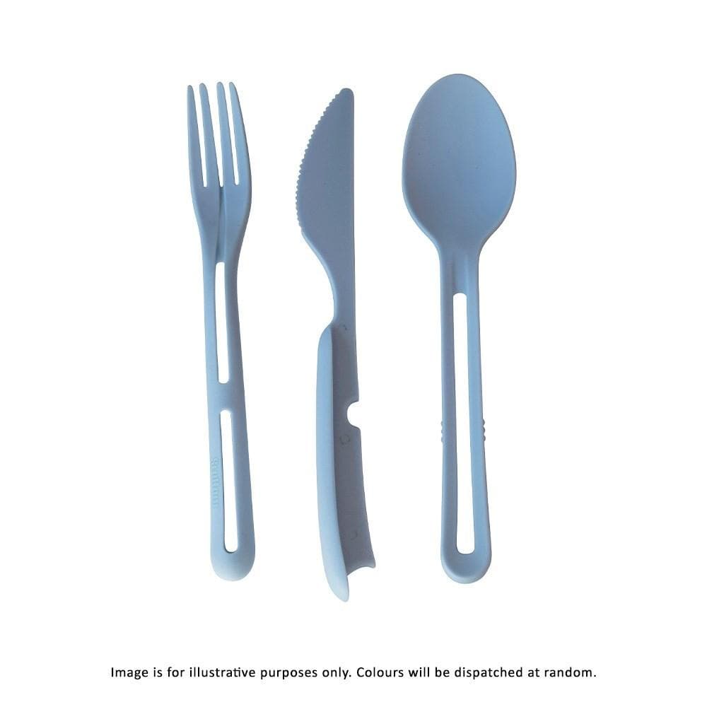 Scullery Eco 3 Piece Travel Cutlery Set - Assorted Colour Dispatch