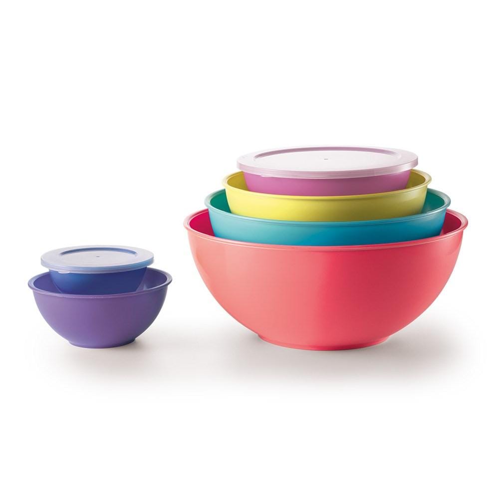 Scullery Kolori Prep Set of 6 Mixing Bowls Multicolour