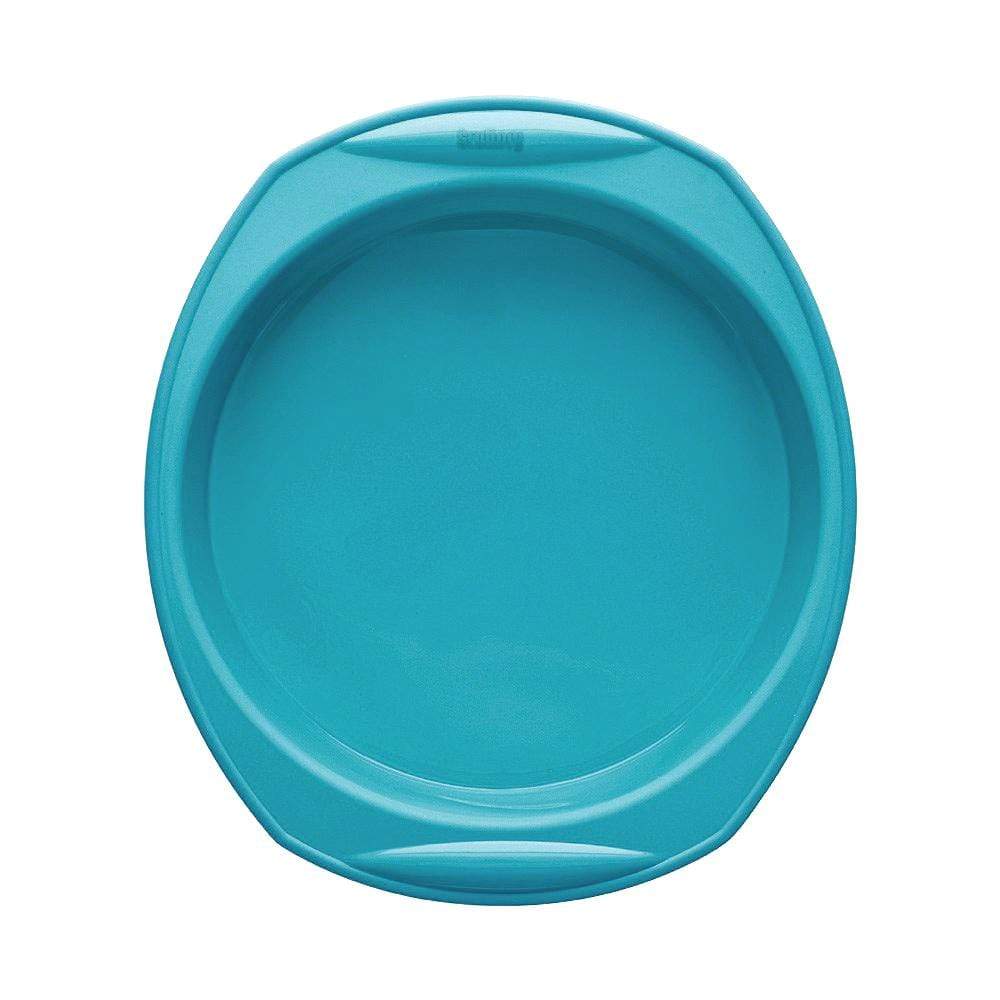 Scullery Kolori Silicone Round Baking Pan Teal