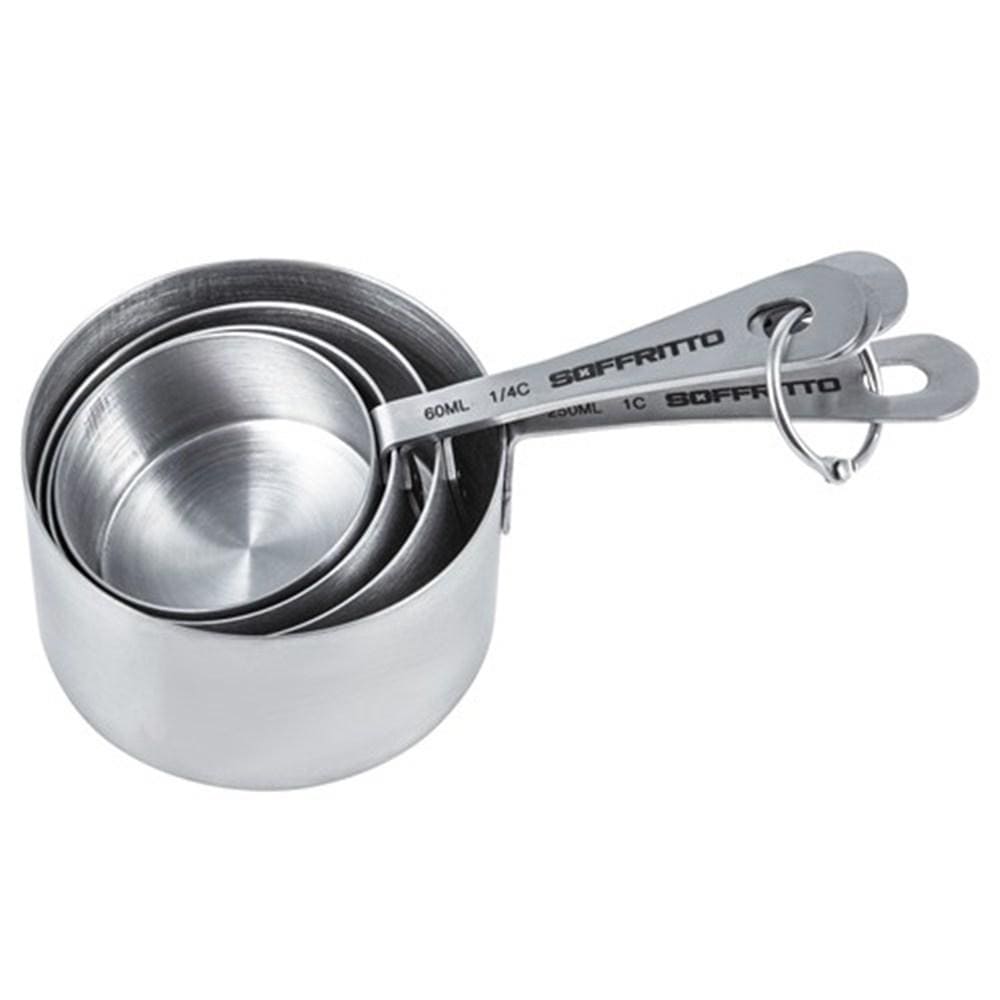 Soffritto A Series Stainless Steel Measuring Cup - Set of 4