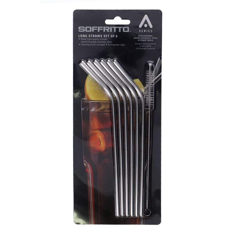 Soffritto A Series Straws Set Of 6