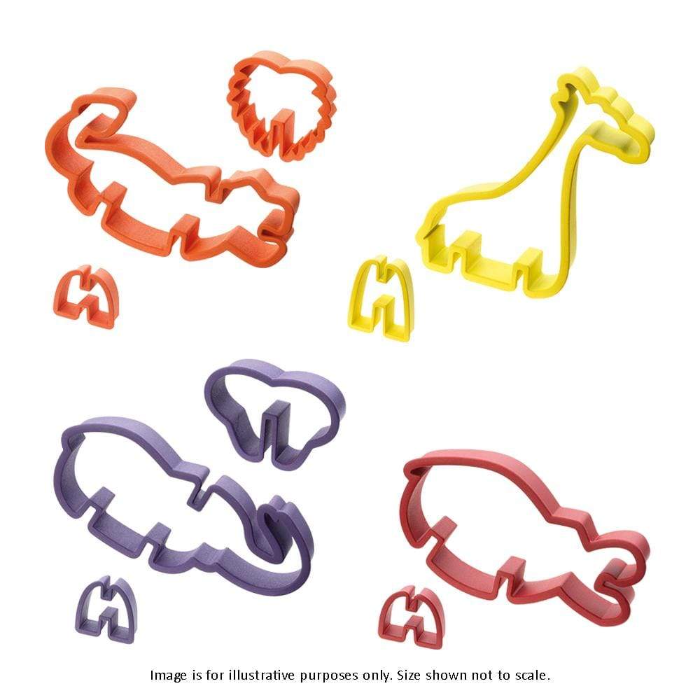 Soffritto Professional Bake 3D Cookie Cutters Safari