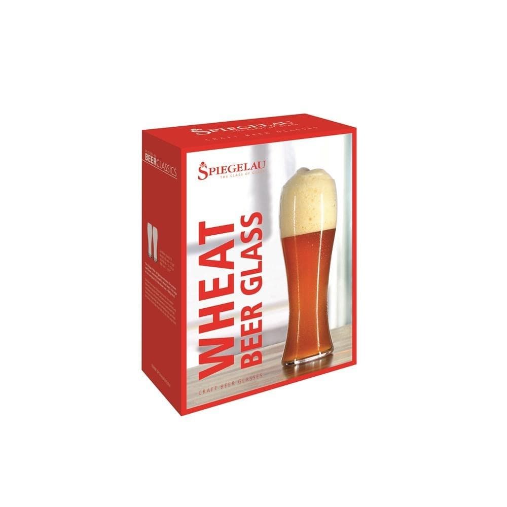 Spiegelau Beer Classics 4 Piece Crystal Wheat Beer Glass Set 700ml