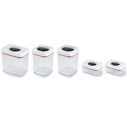 Zyliss Twist & Seal 5 Piece Container Set